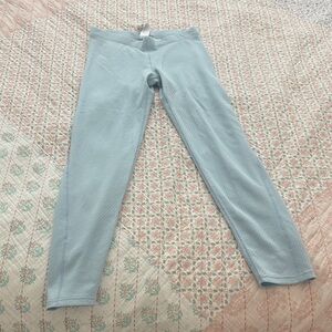 Patagonia Light Blue Kids Thermal Leggings